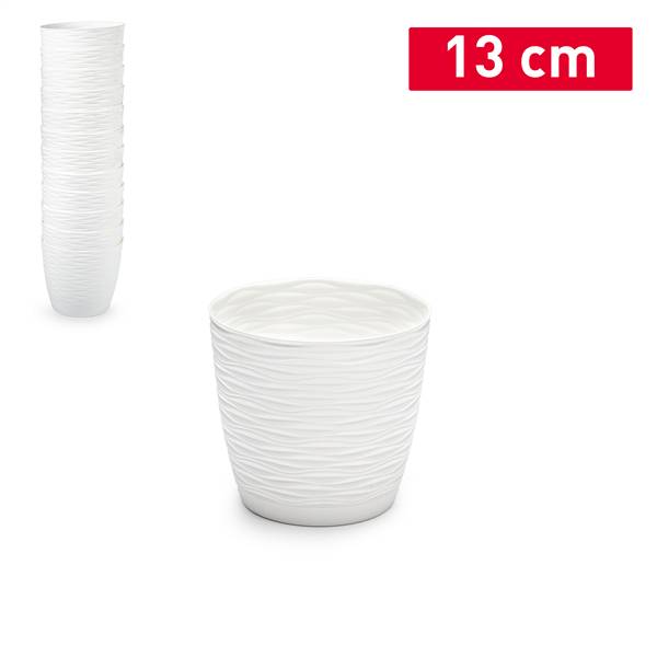 PLASTICFORTE VASO WIND 13CM BLANCO ROTO 