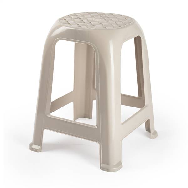 PLASTICFORTE SGABELLO BEIGE SCURO 