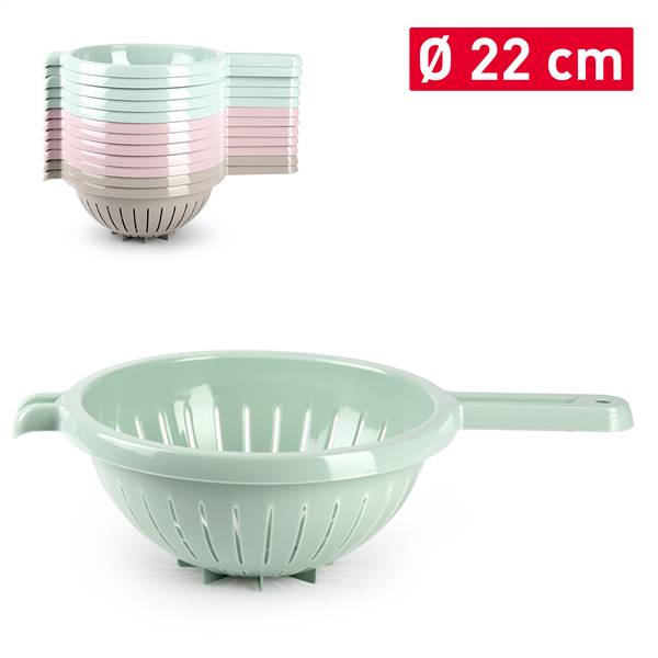 PLASTICFORTE SCOLAPASTA CON MANICO SURT VRM