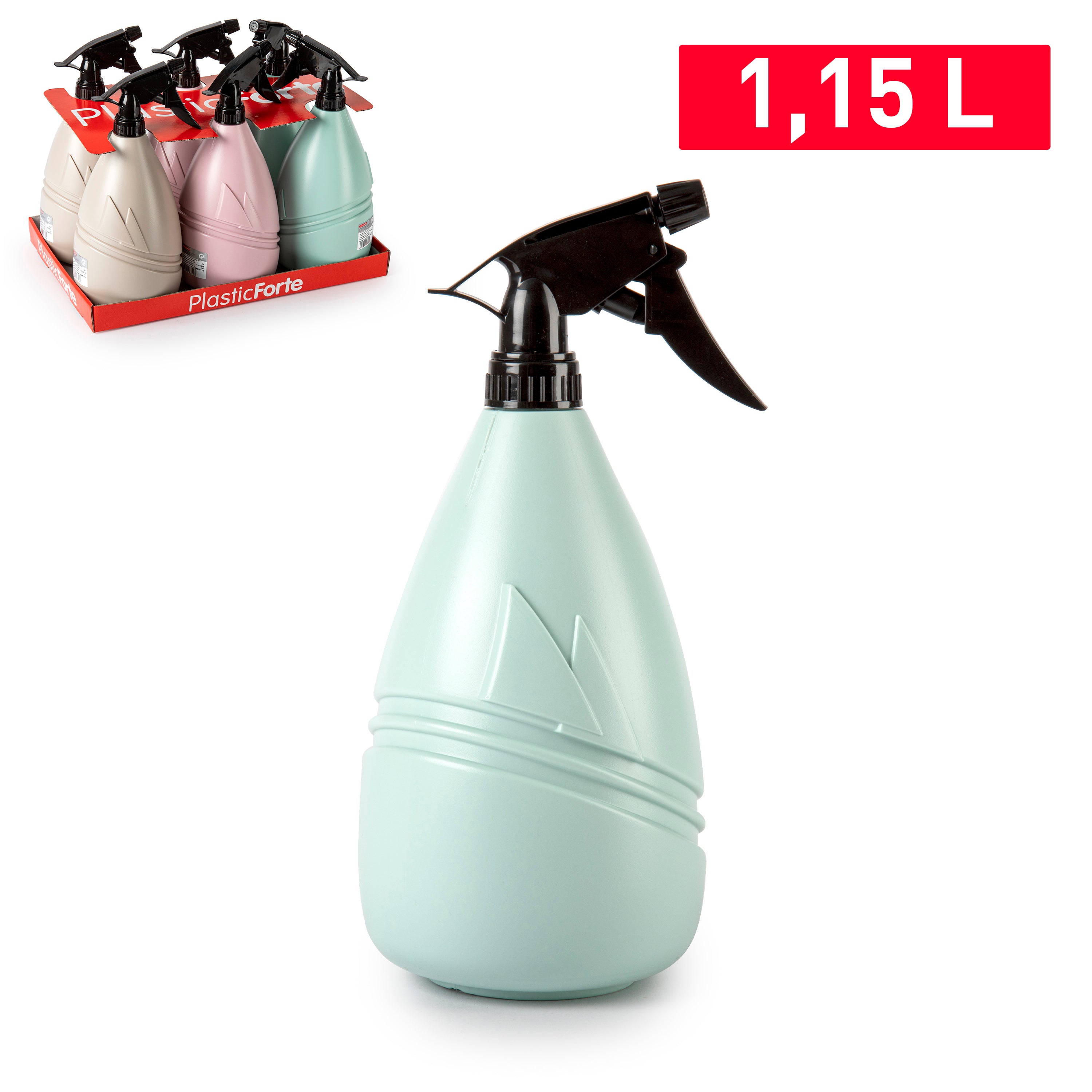 PLASTICFORTE BOTTIGLIA SPRUZZO N°24 DROP 1150ML SURT VRM
