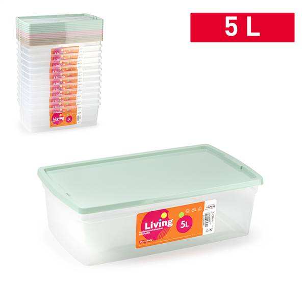 PLASTICFORTE SCATOLA MULTIUSO LIVING 5L SURT VRM