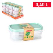 PLASTICFORTE PACK 2 CONTENITORI 0,4LT SURT VRM