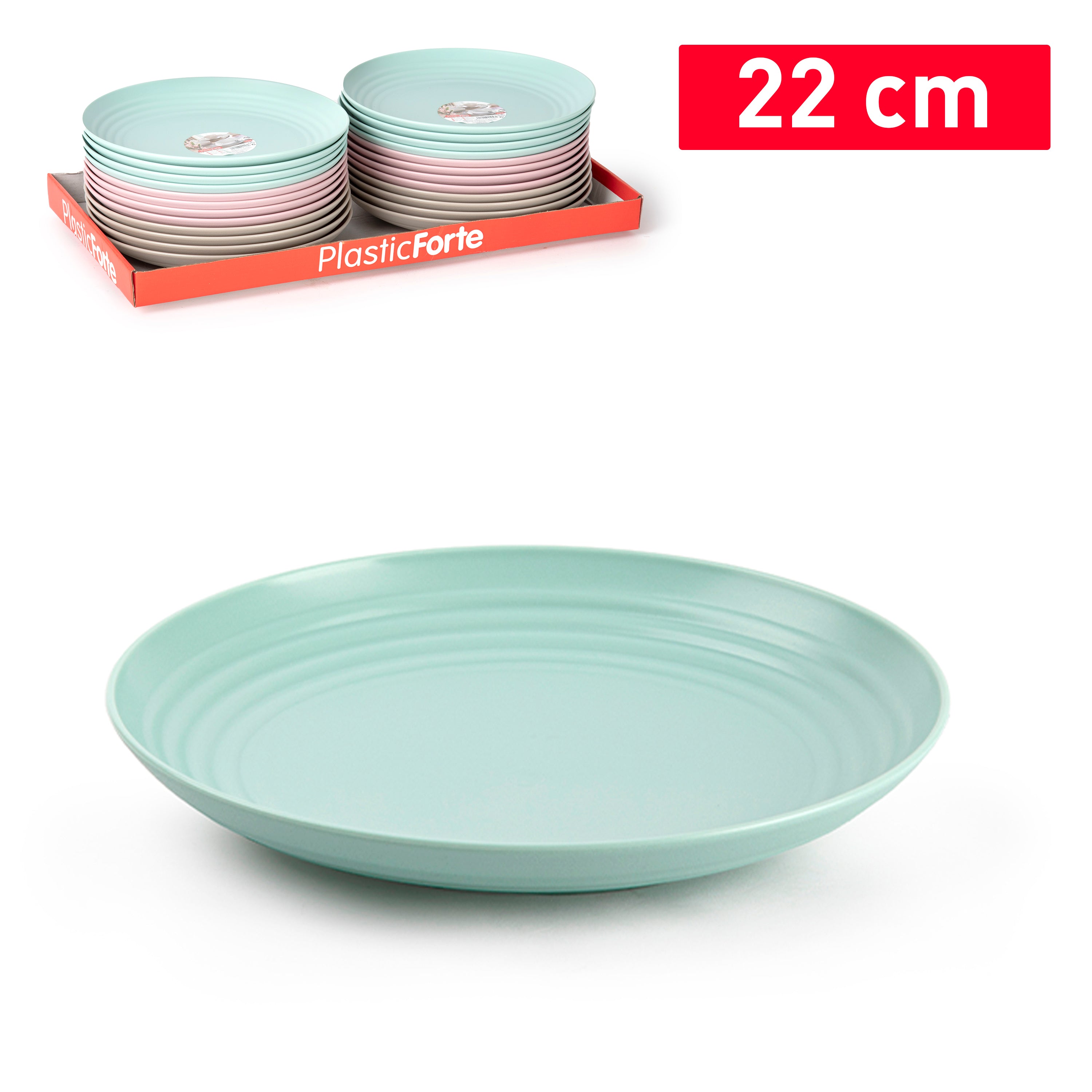 PLASTICFORTE PIATTO CLASSIC 22CM