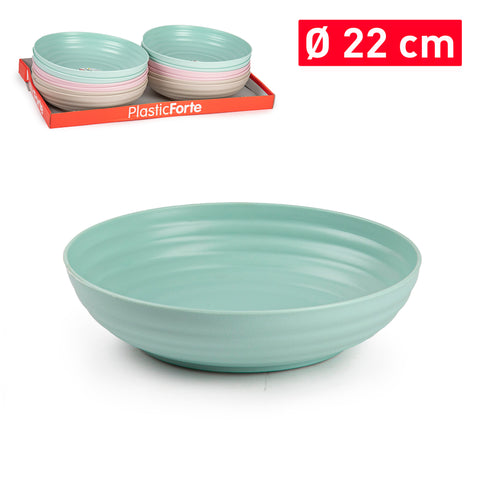 PLASTICFORTE PIATTO FONDO CLASSIC 22CM SURT VRM