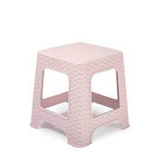 PLASTICFORTE SGABELLO RATTAN ROSA PICCOL 