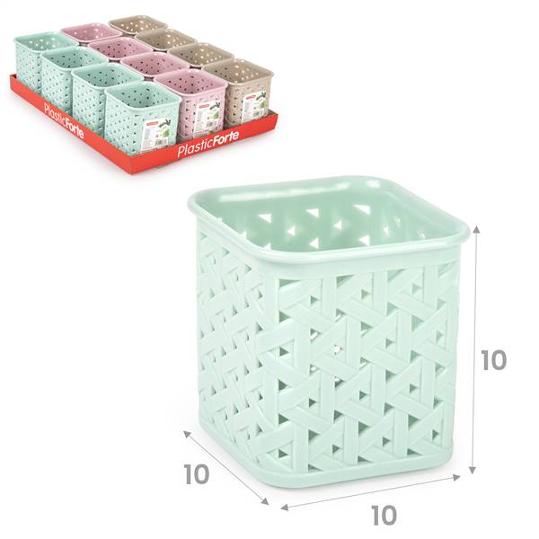 PLASTICFORTE PORTACCESSORI NATURE QUADRA 