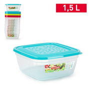PLASTICFORTE CONTENITORE CLASSIC 1,5L QUADRATO 1,5LT