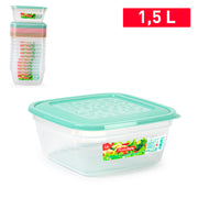 PLASTICFORTE CONTENITORE CLASSIC 1,5L QUADRATO 1,5LT SURT VRM