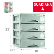 PLASTICFORTE CASSETTIERA GUADIANA 4CASS 