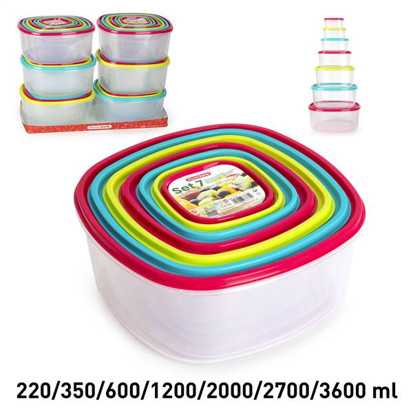 PLASTICFORTE CONTENITORI 7PZ URBAN 