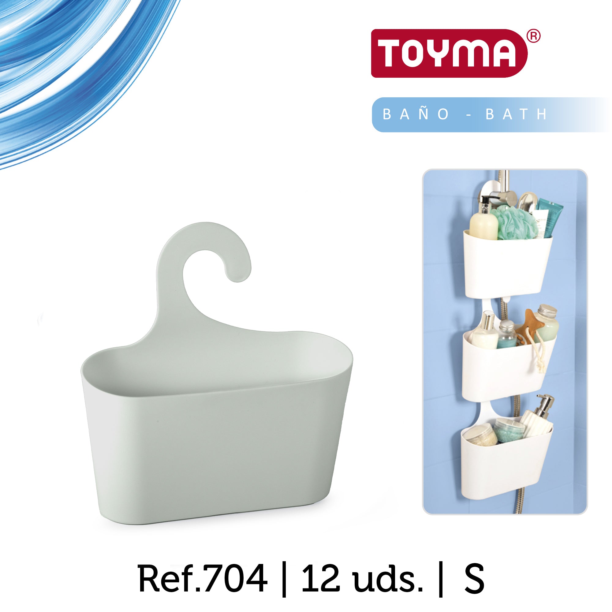 PLASTICFORTE CESTINO MULTIUSO SURT VRM APPENDIBILE