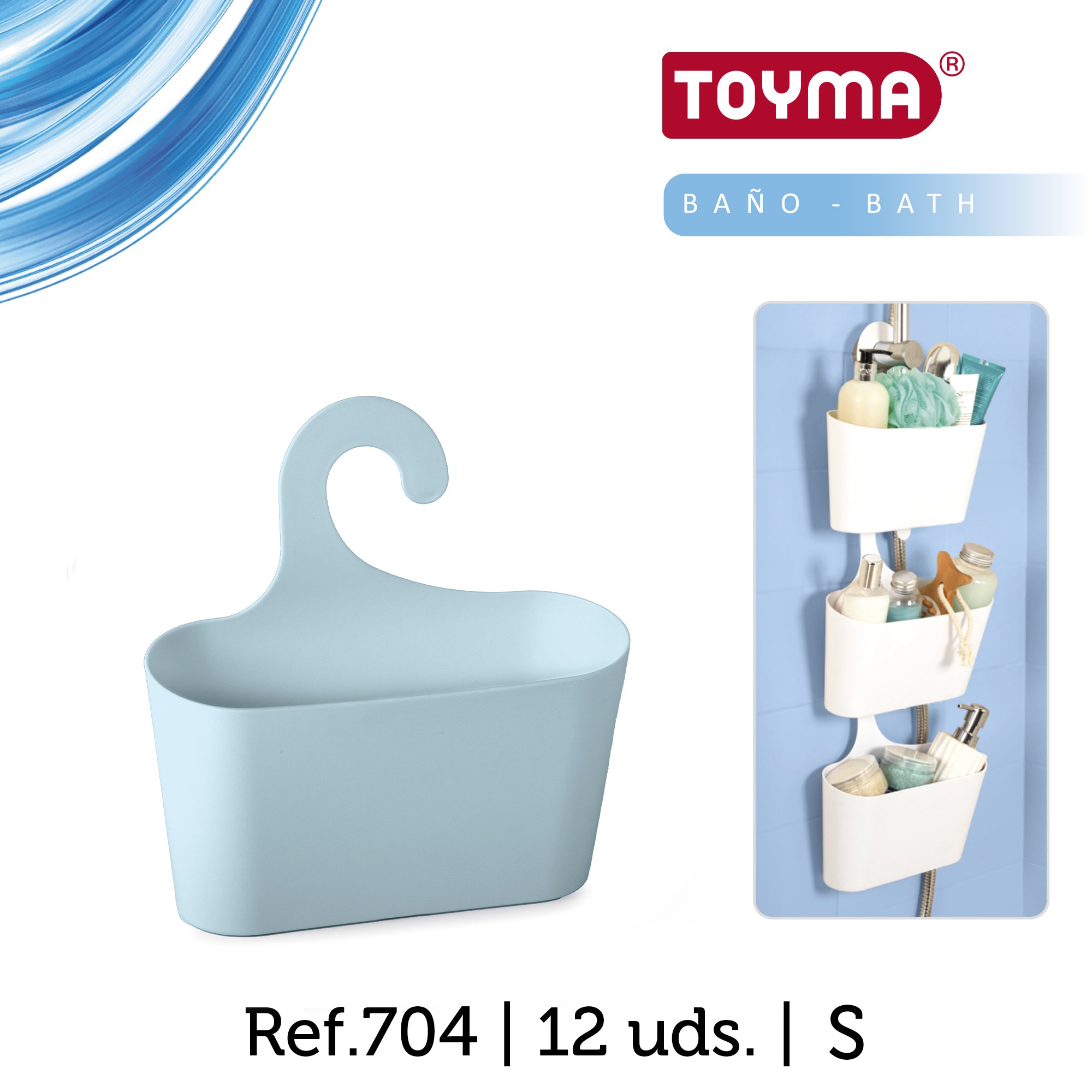 PLASTICFORTE CESTINO MULTIUSO SURT BAG APPENDIBILE