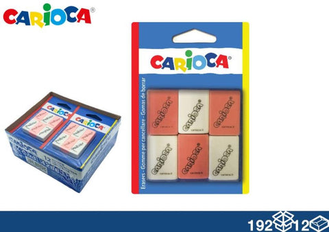 Carioca Gomme 6pz