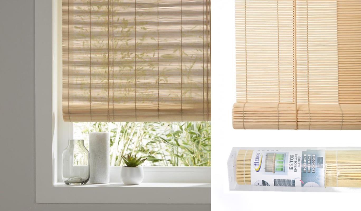 HERSIG TENDA DI BAMBU 120X200 NATURALE