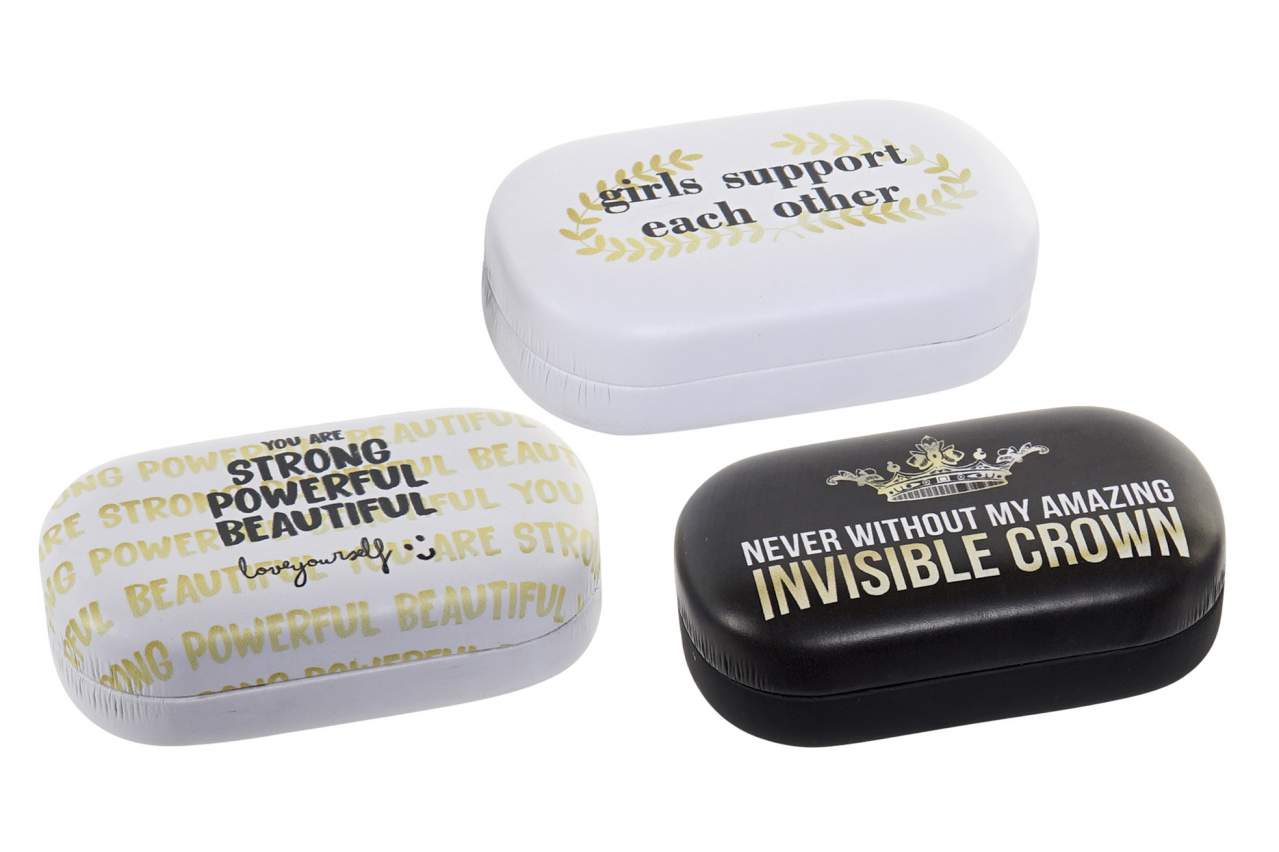 ITEM ASTUCCIO LENTI PU METALLO 9,7X5,5X3