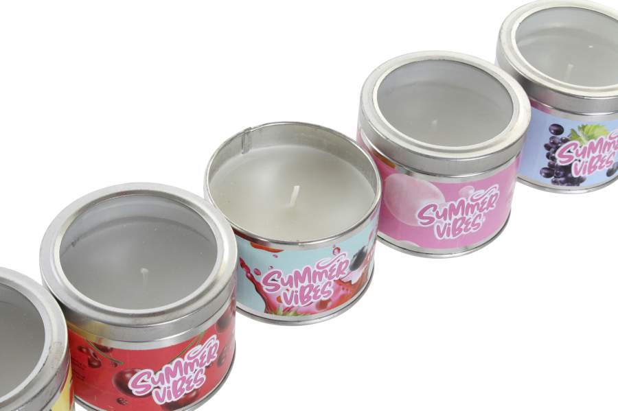 ITEM CANDELA PROFUMO CERA 7X7X6 6 MOD