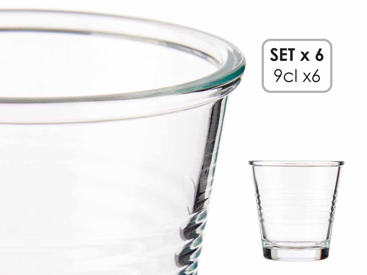 ARTE REGAL SET 6 BICCHIERINI CAFFE 90ML