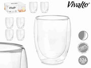 ARTE REGAL BICCHIERE BOROSIL 326ML 6PZ BIBITA