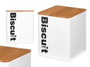 ARTE REGAL CONTENITORE METALLO BIANCO