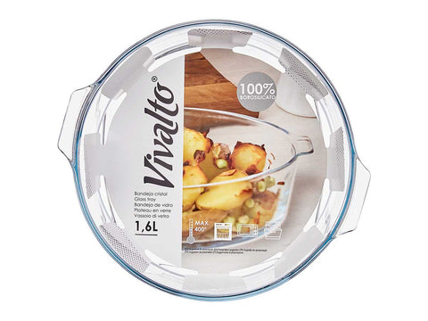 ARTE REGAL TEGLIA VETRO TONDA 1600ML - Infinity Home Store