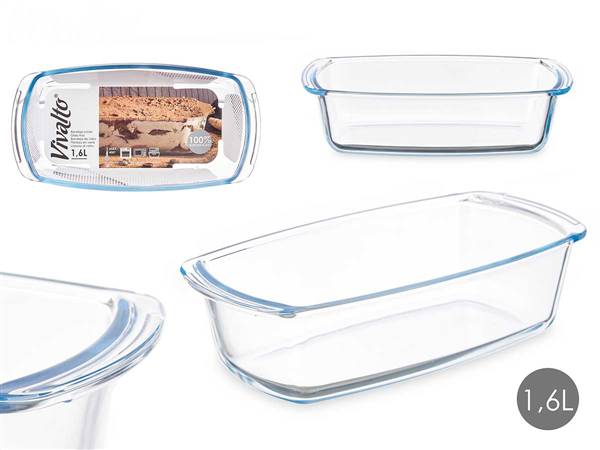 ARTE REGAL TEGLIA VETRO RETT 1600ML 
