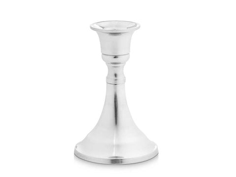 ARTE REGAL PORTACANDELA 12CM ARGENTATO - Infinity Home Store