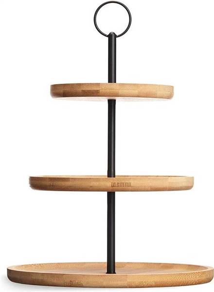 ARTE REGAL ALZATINA 3 PIANI BAMBU 25X37 