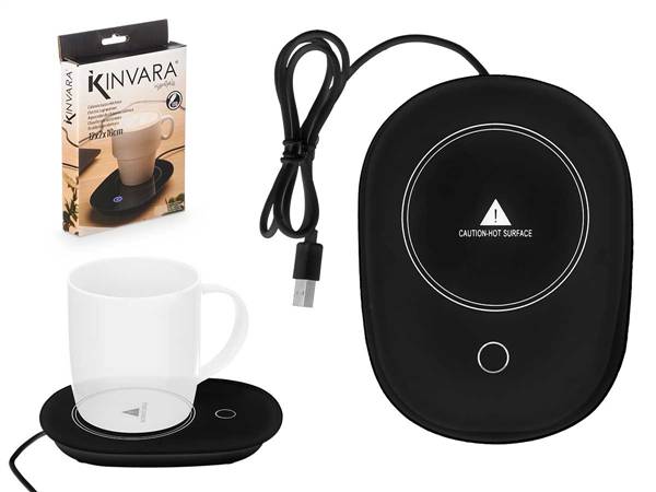 ARTE REGAL RISCALDATORE TAZZA COL.NERO 
