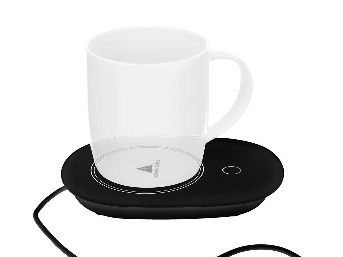 ARTE REGAL RISCALDATORE TAZZA COL.NERO