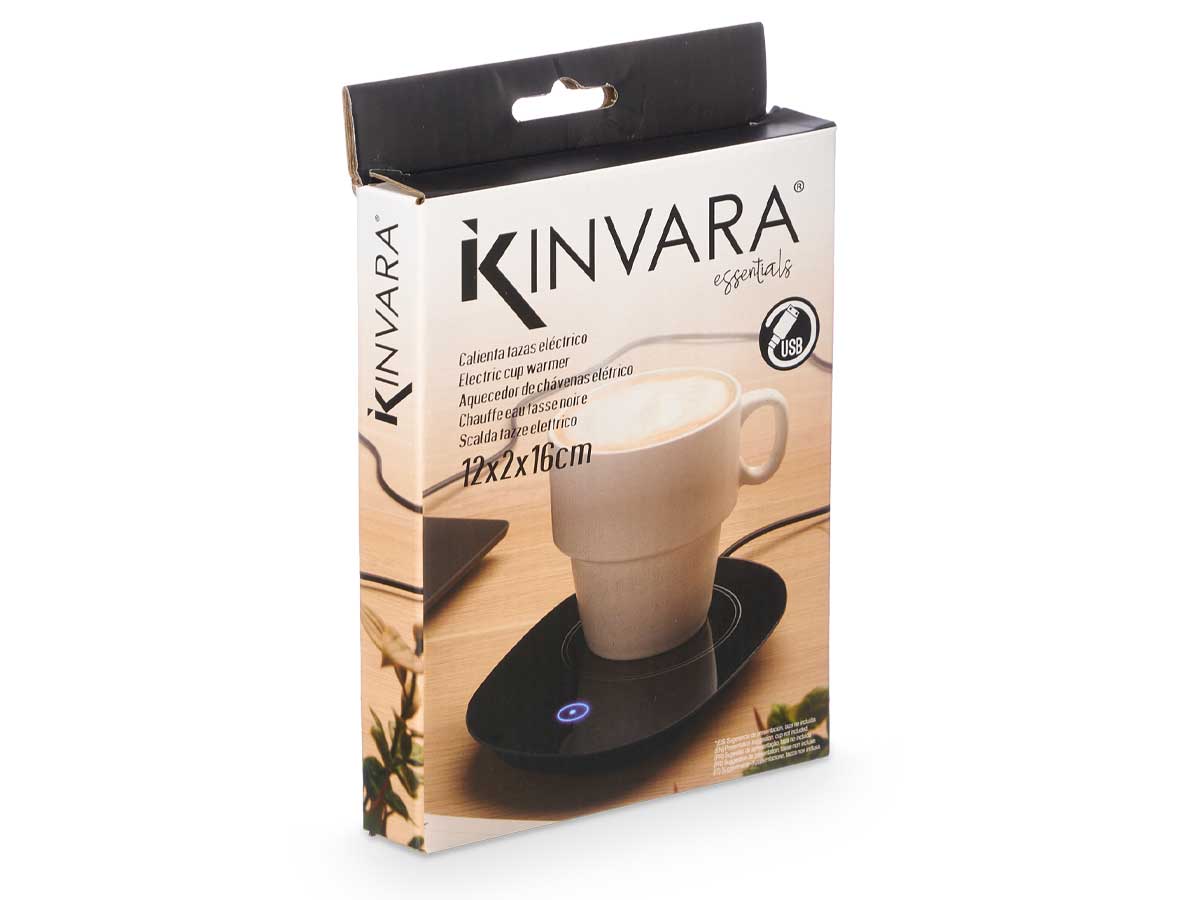 ARTE REGAL RISCALDATORE TAZZA COL.NERO