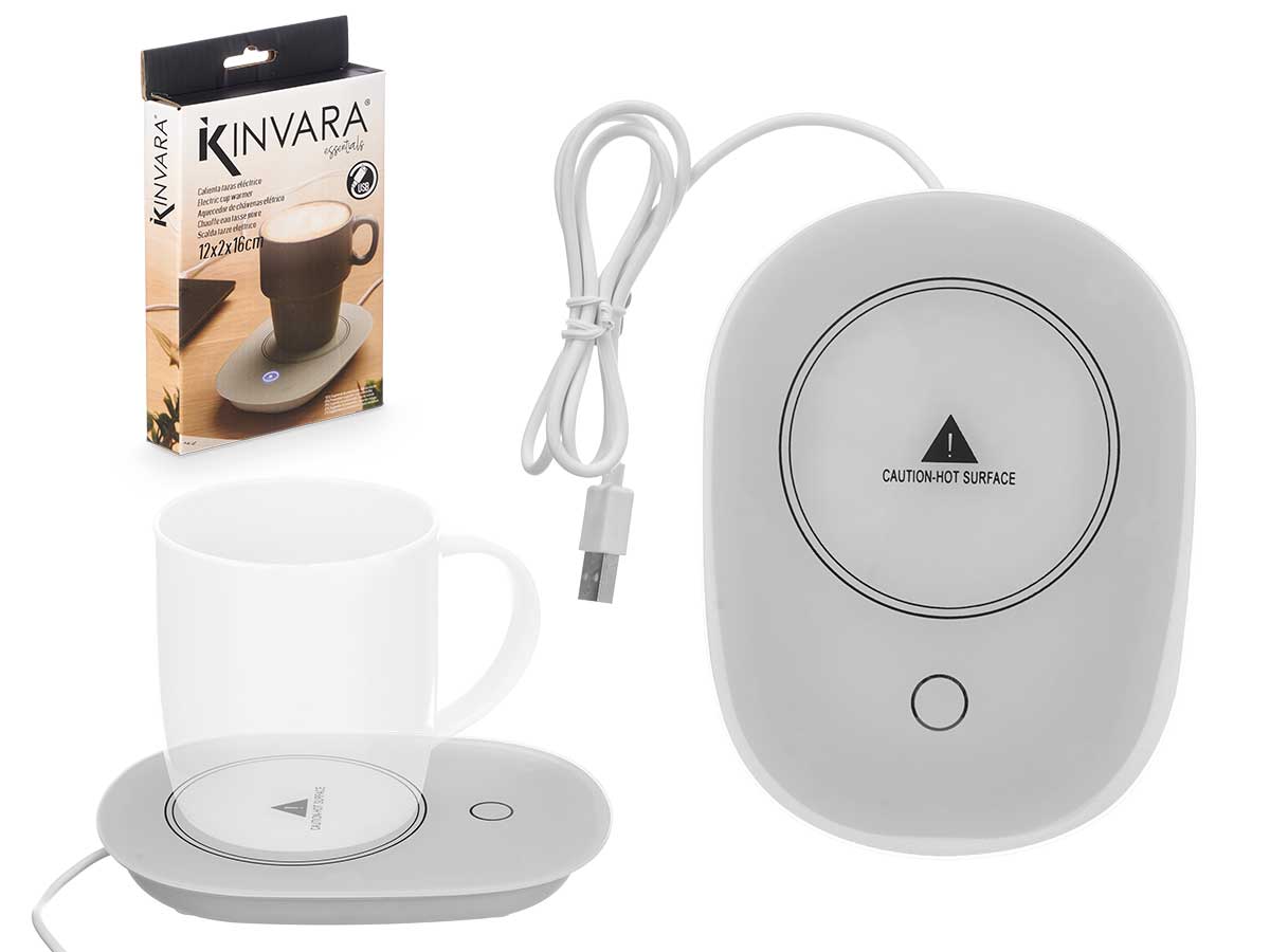 ARTE REGAL RISCALDATORE TAZZA COL.BIANCO