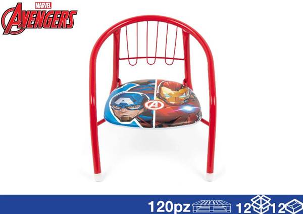 EOL SEDIA METALLO 36X30X34 AVENGERS 