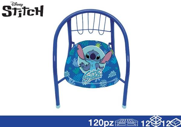 DISNEY SEDIA METALLO 36X30X34 STITCH