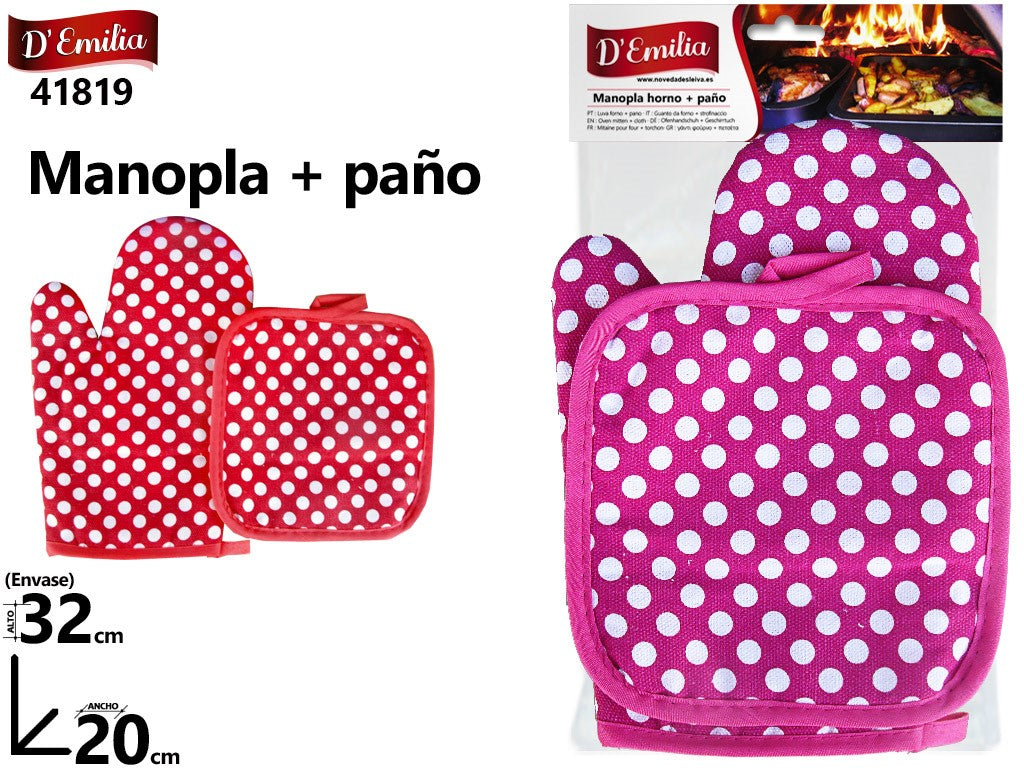 DEMILIA GUANTO FORNO + PRESINA