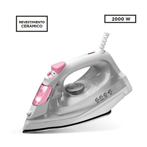 COK EMMA FERRO DA STIRO ROSA 2000W 