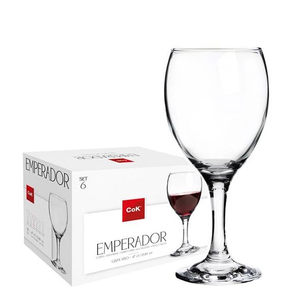 COK CALICE EMPERADOR 6PZ 47CL 
