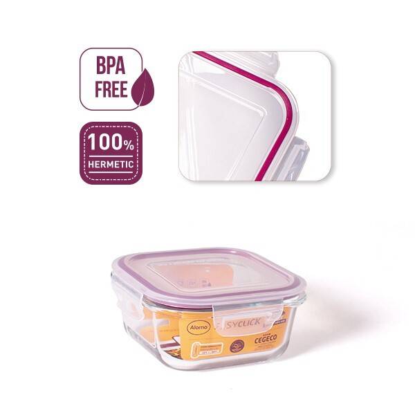 COK CONTENITORE EASYCLICK QUADR 0,5L 
