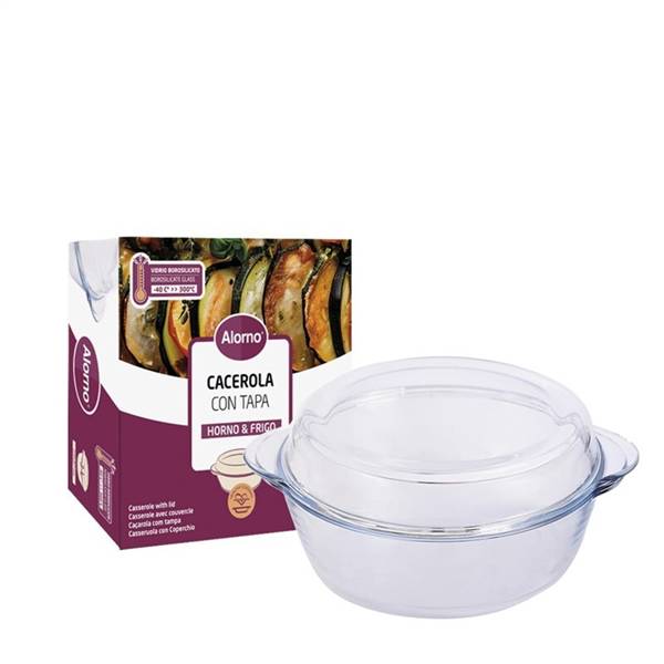 COK CASSERUOLA ALORNO CON COPERCHIO 3LT 