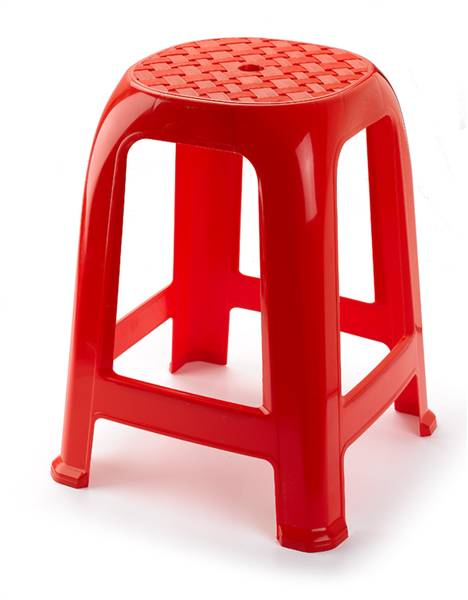 PLASTICFORTE SGABELLO ROSSO 
