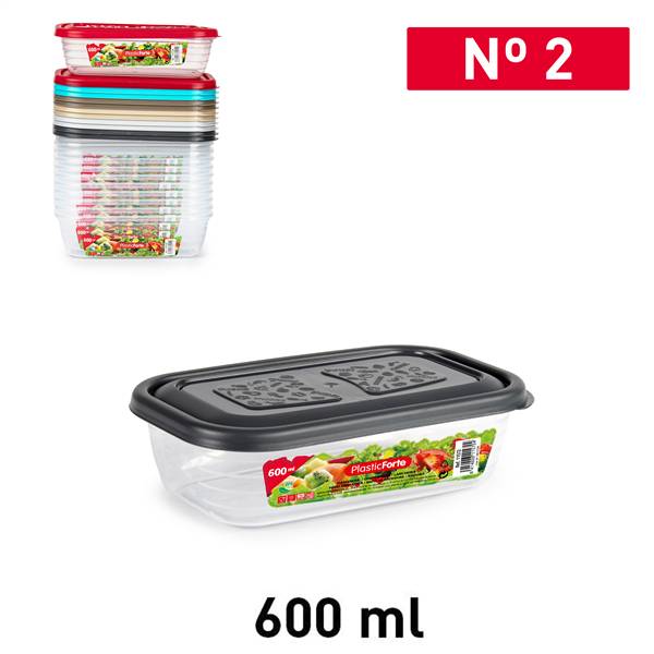 PLASTICFORTE CONTENITORE CLASSIC 600ML 