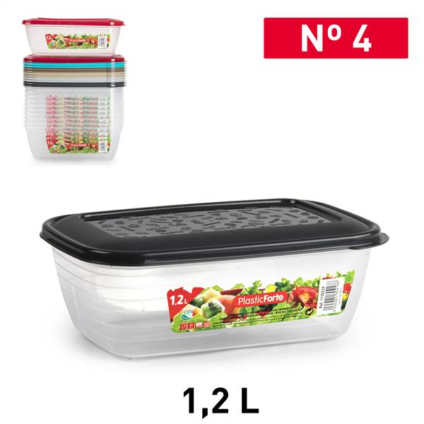 PLASTICFORTE CONTENITORE CLASSIC 1,2LT GAMMA ELEGANCE