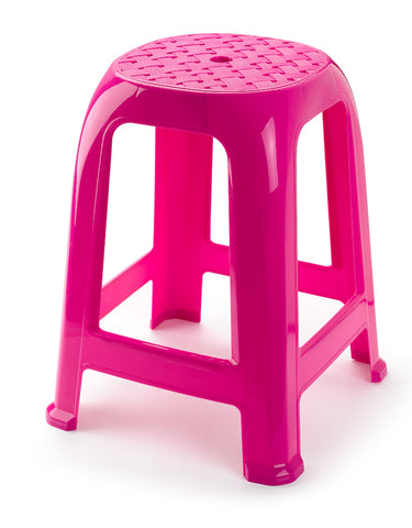 Plasticforte Sgabello Fucsia