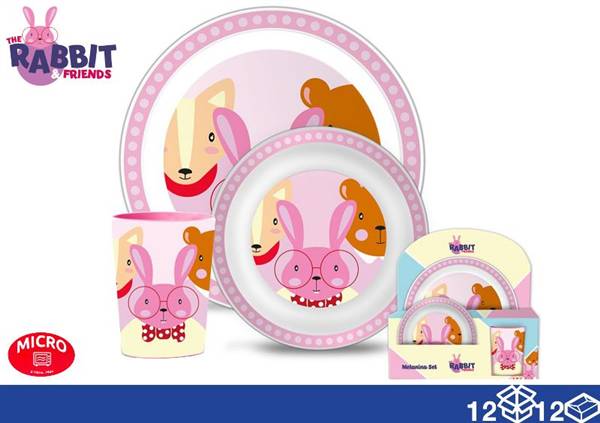 EOL SET PAPPA 3PZ RABBIT 