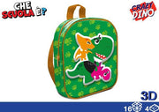 EOL CHE ZAINO CRAZY DINO 3D 30CM 