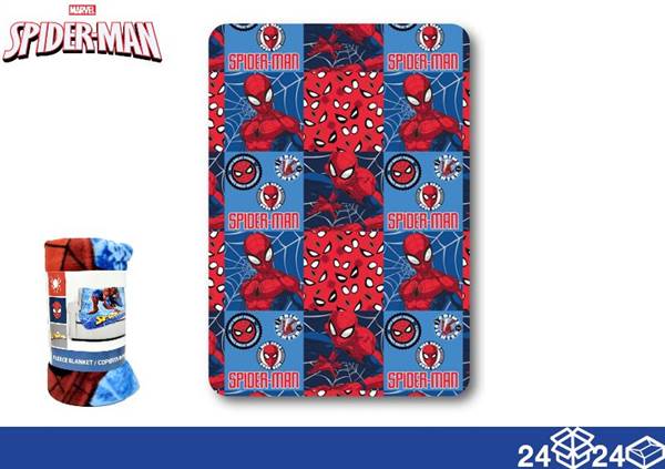 EOL COPERTA PILE 100X140 SPIDERMAN 