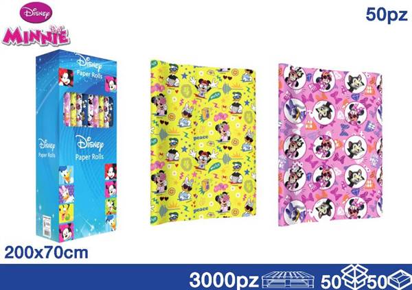 EOL CARTA REGALO 200X70CM MINNIE 