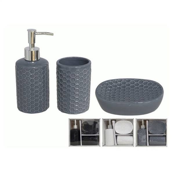 GERI SET DA BAGNO 3PZ NIGHTLY 3ASS. 