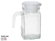 GERI BROCCA VETRO 500ML LUISA TAPPO BIAN