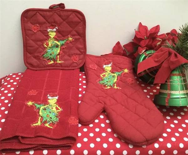 TR STROF+GUANT+PRESIN COOKIE XMAS SET3PZ 