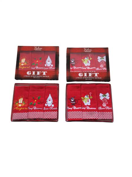TR STROFINACCIO NATALE 3PZ GIFT 